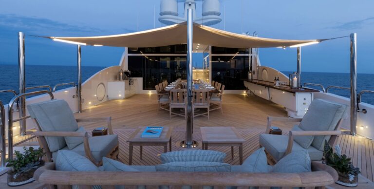 Opendeck Relaxation Area With Sea Views
