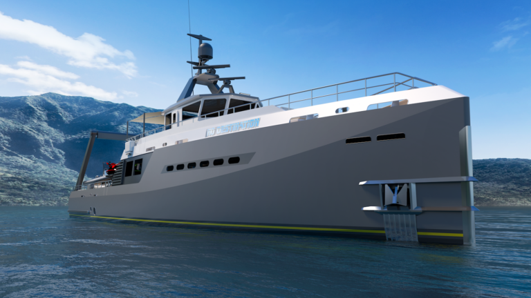 P875 NO DESTINATION Yacht Support Vessel