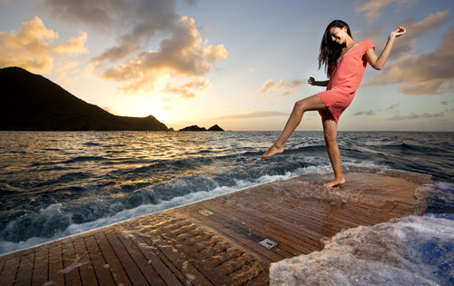 PANTHERA COVE -  Hydarulic bathing platform