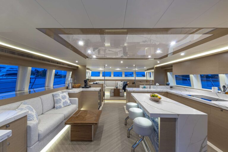 Galley And Saloon