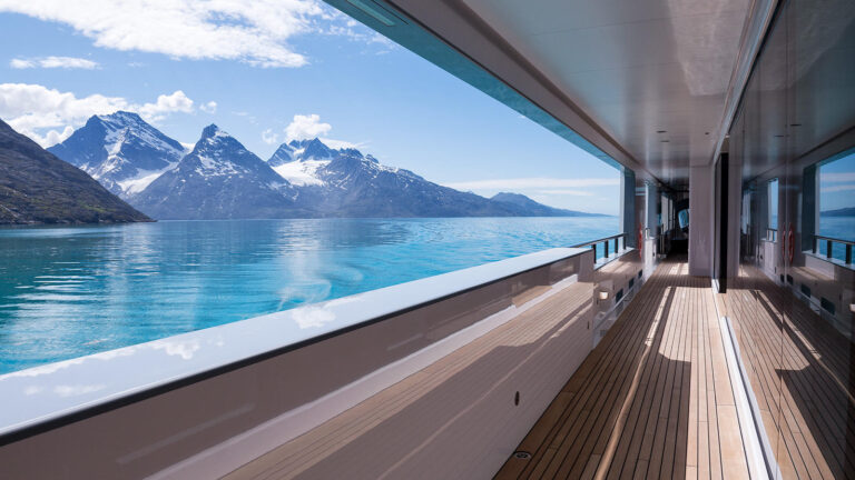 Yacht Cloudbreak by Abeking Rasmussen Explorer Yacht Side Deck