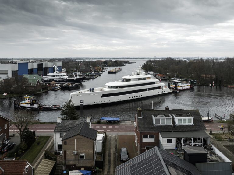 PROJECT 823 - At Her Launch - Photo Feadship