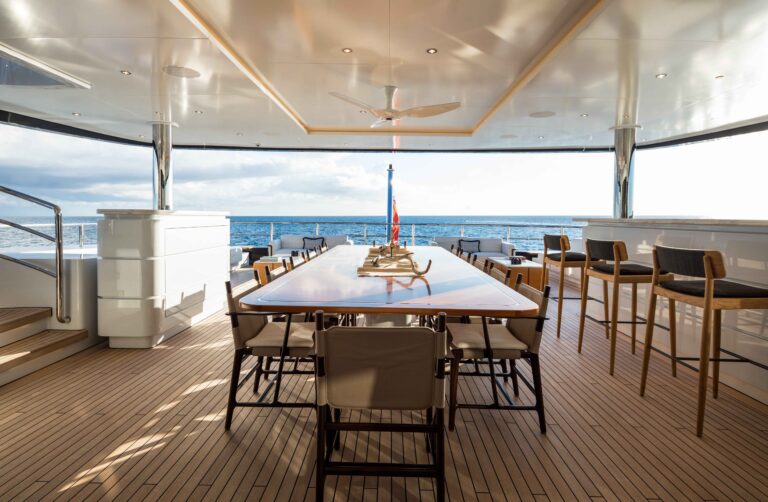 Upper Deck Dining Area