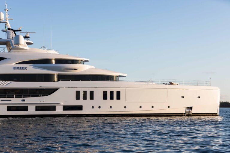 Detail Of The Yacht