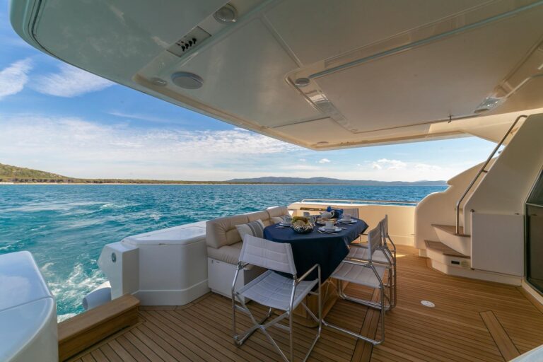 Aft deck