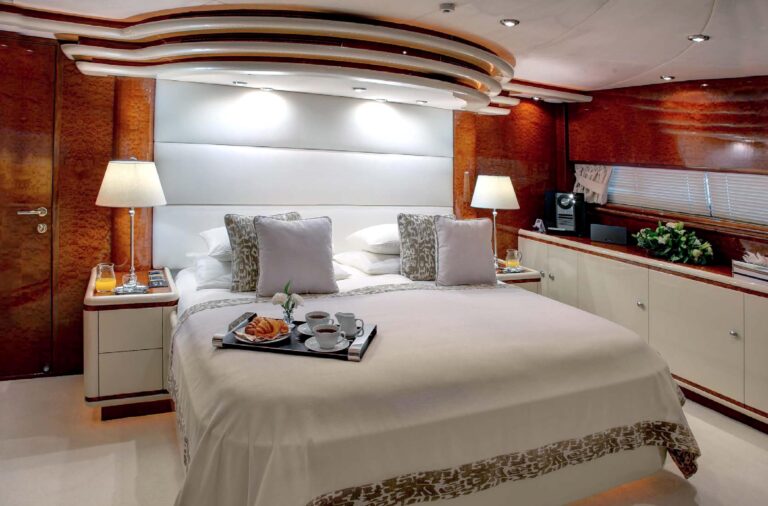 On deck master stateroom