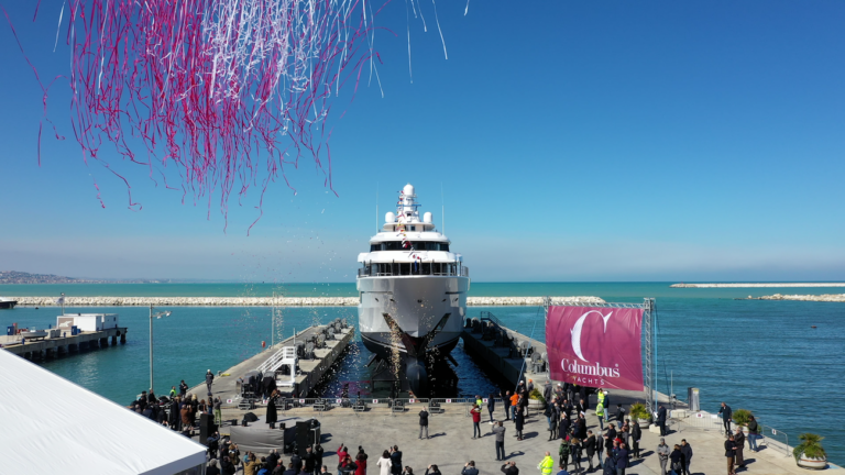Palumbo Superyachts Ancona Launch Superyacht DRAGON