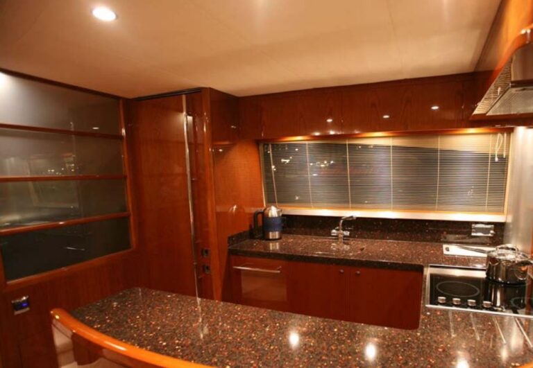 Princess Yacht LADY M  - Galley