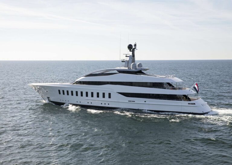 Profile Of The Yacht