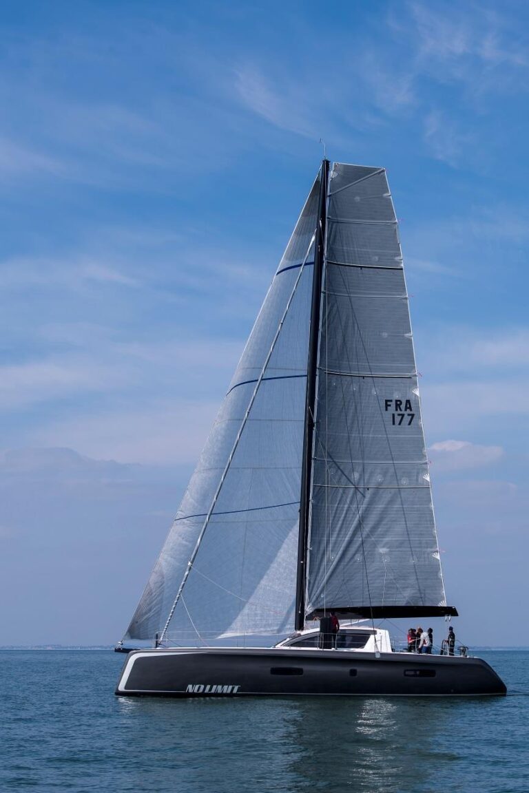 Profile Shot Sailing