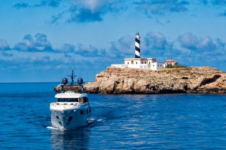 Profile With Light House