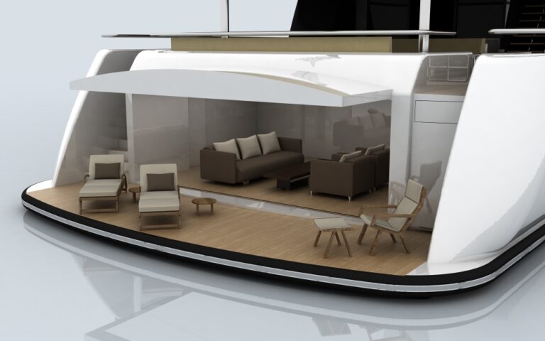 Project 803 Yacht - Exterior
