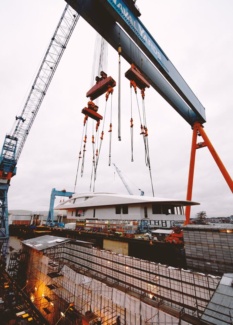 Project Black Shark Under Construction At Nobiskrug