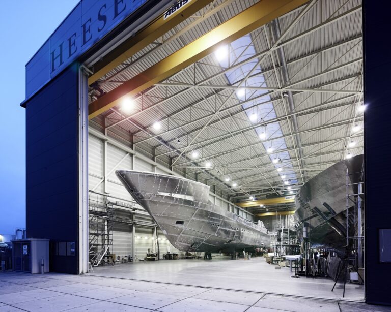 Project YN 18151 By Heesen Yacht Under Construction