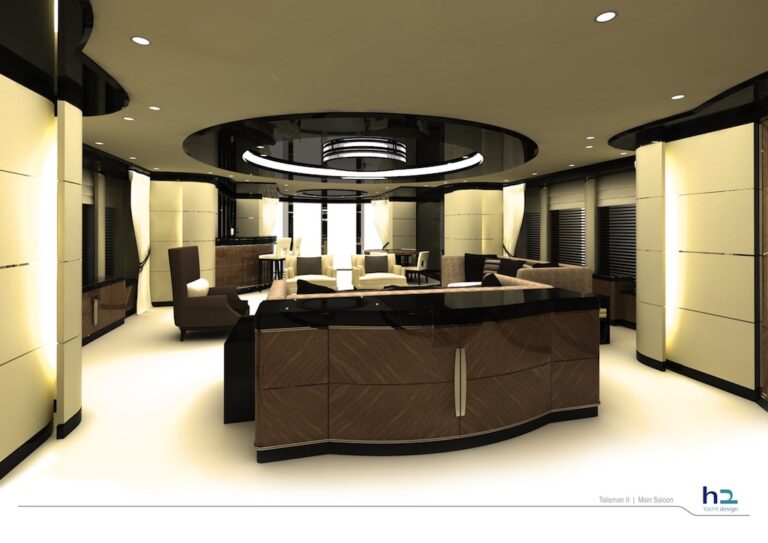 Proteksan Turquoise Superyacht Talisman C - Main Salon