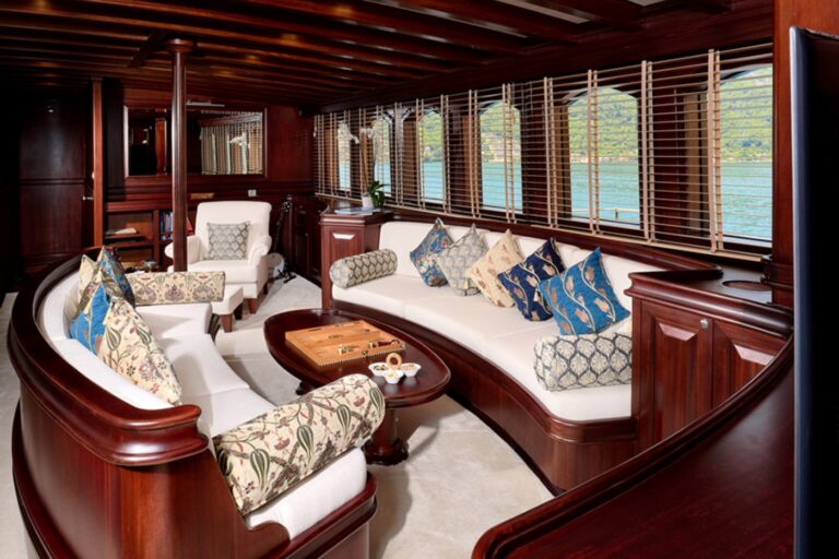 Interior Relaxation Area With Sea Views