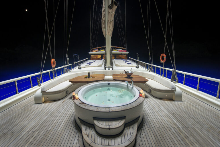 Jacuzzi In The Evening