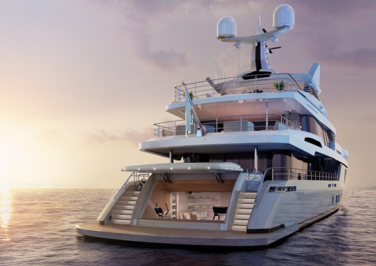 RAZAN aft view