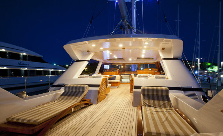 REE Aft Deck by Night