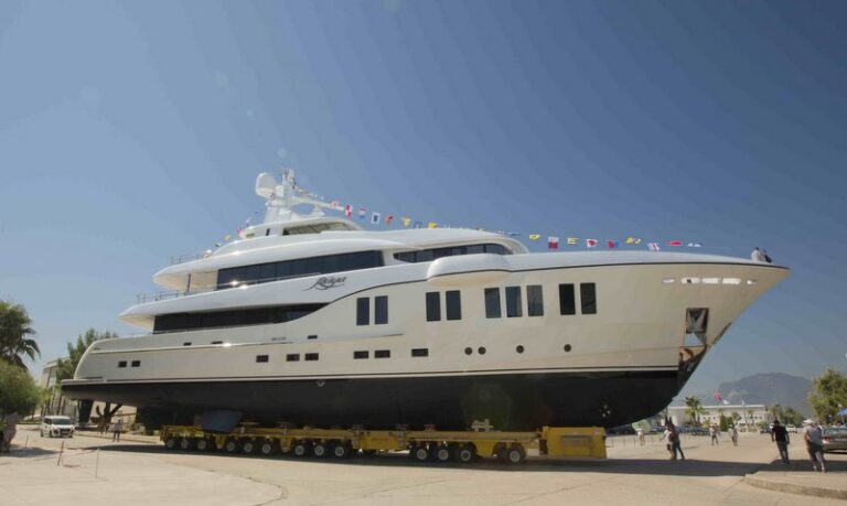 RUYA by Alia Yachts at launch