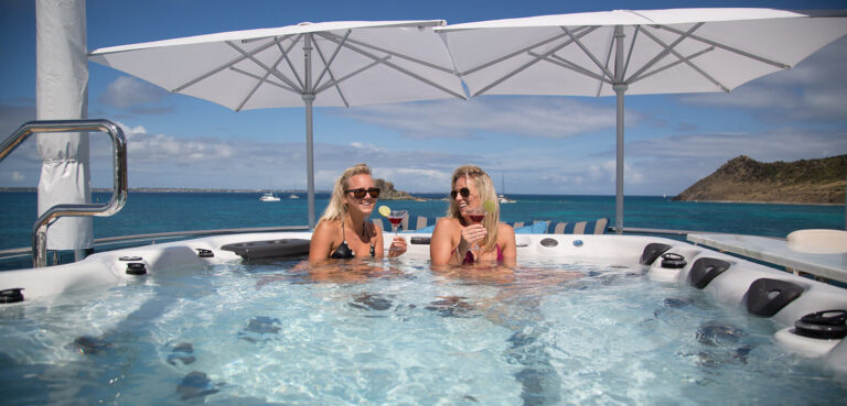 Relaxing In Jacuzzi
