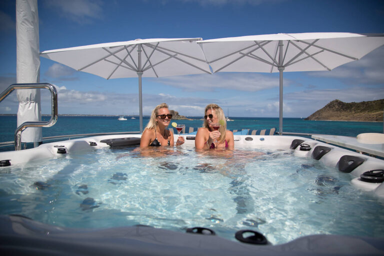 Relaxing In Jacuzzi
