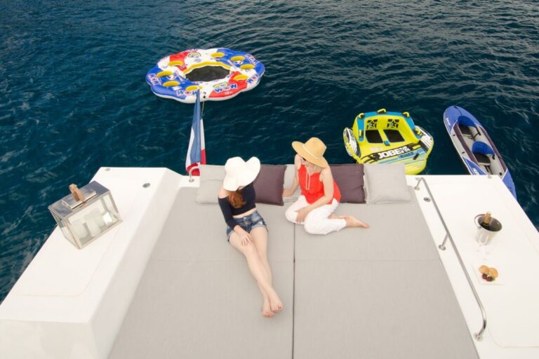 Relaxing On Deck