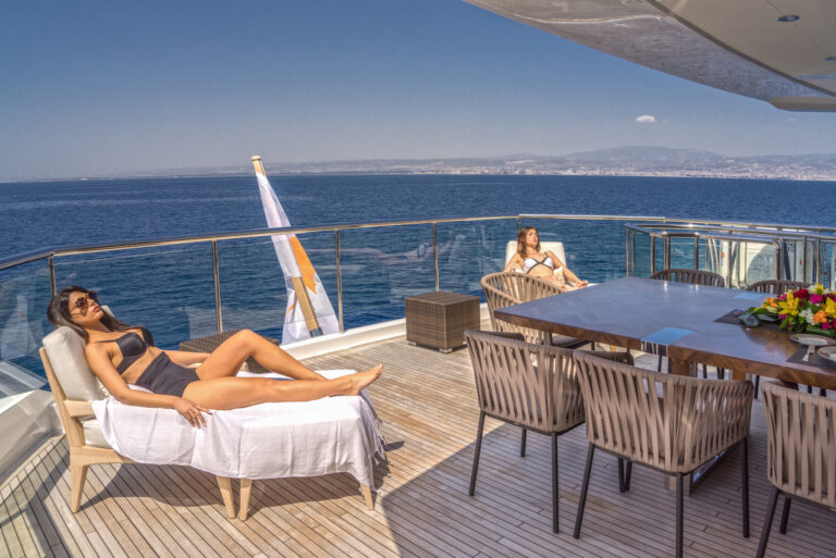 Relaxing On The Aft Deck