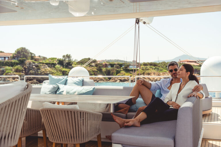 Relaxing On The Sun Deck