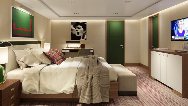Rendering Cabin  - By Serim Srl (Alberto Ascenzi) Architects
