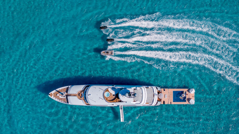 Reverie Toys And Slide Aerial - Photo Credit Yachting Image