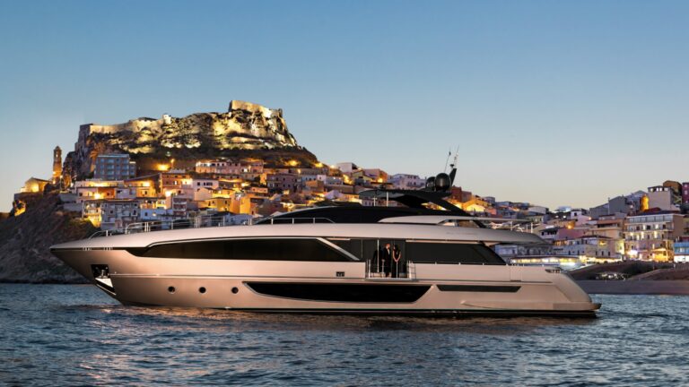 Riva 100 Corsaro In The Mediterranean