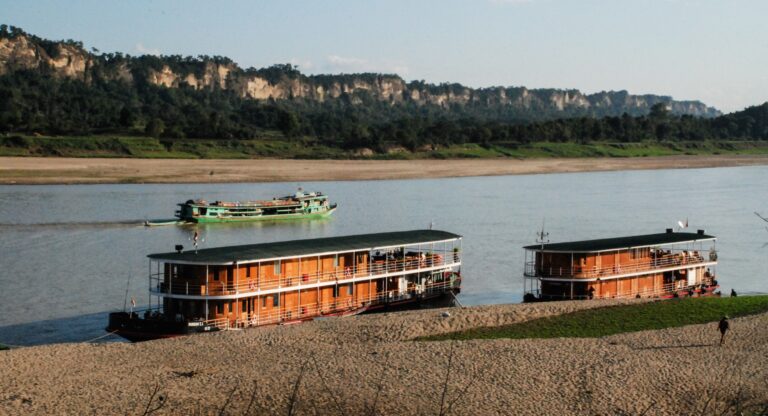 River Yachts Moored