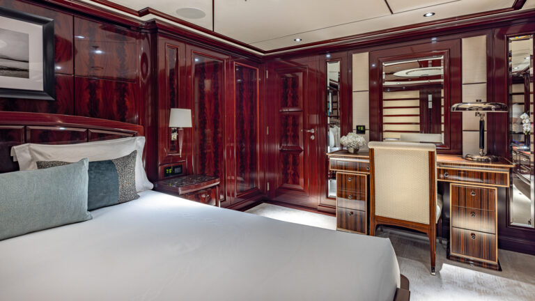 Rock It King VIP Guest Suite Port Aft Lower Deck Guest Suite Credit Yachting Image