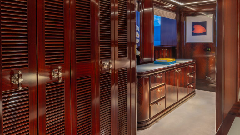 Rock It Master King Suite - Wardrobe Credit Yachting Image