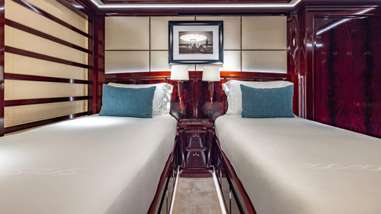 Rock It Twin Guest Cabin Detail Credit Yachting Image