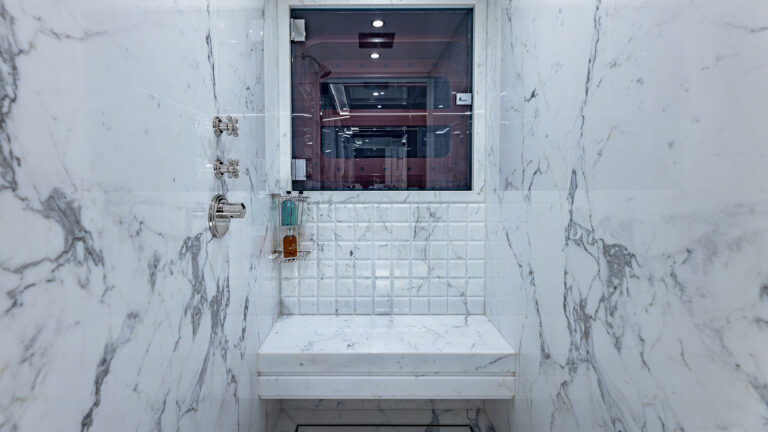 Rock It Twin Guest Ensuite Bathroom Shower Credit Yachting Image