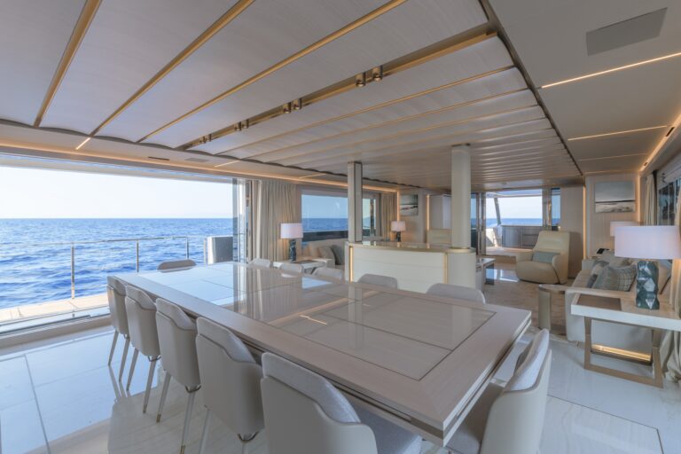 Rossinavi Vector 50 Motor Yacht EIV  Dining Area