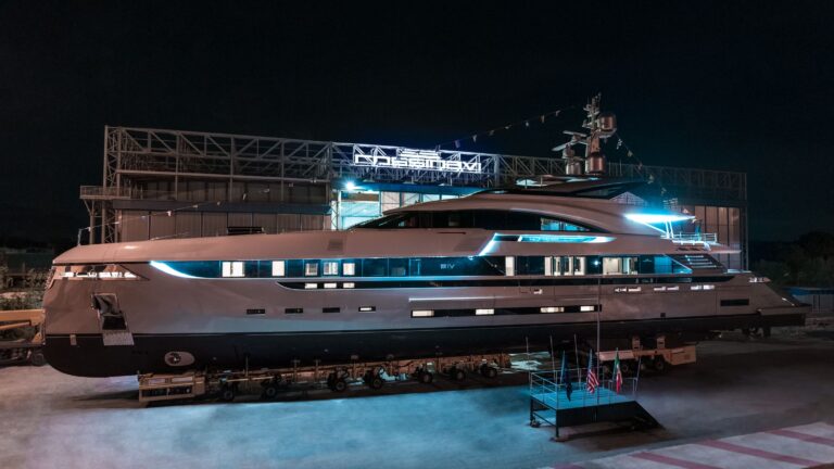 Rossinavi Yacht EIV Ready For Launch