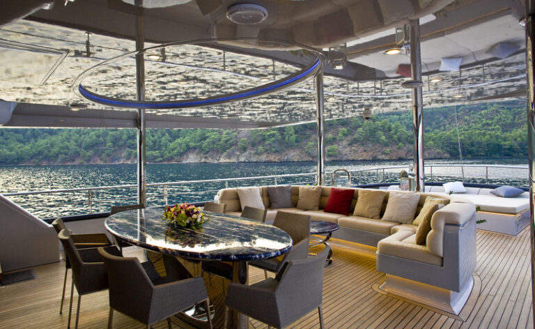 Royal Craft superyacht 60 Years - Aft Deck