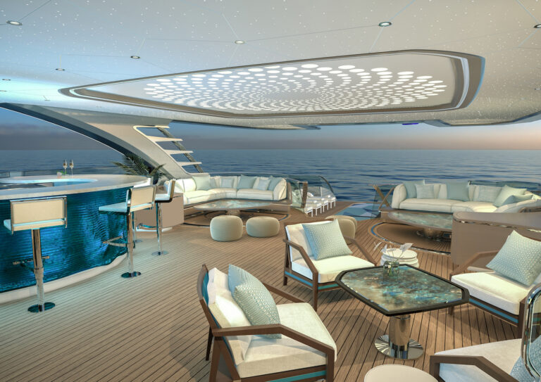 Royal Huisman 403 PHI - Exterior Seating And Bar
