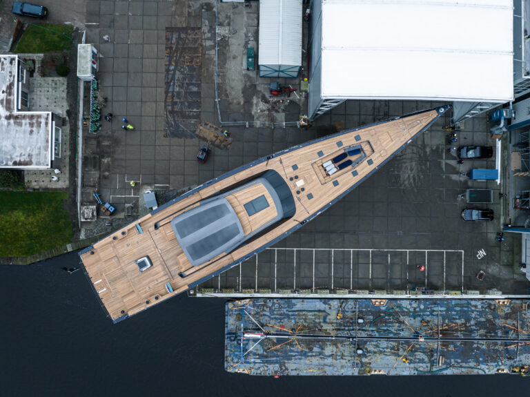 Royal Huisman sailing yacht NILAYA Project 405