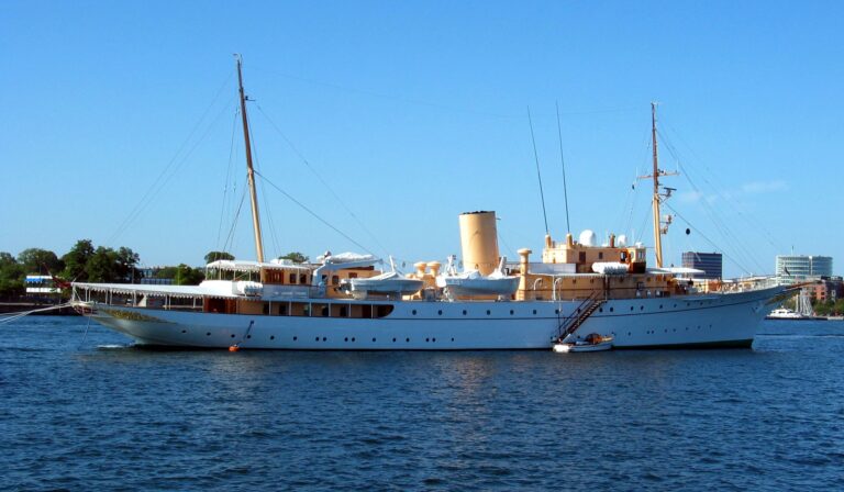 The Royal Yacht Dannebrog