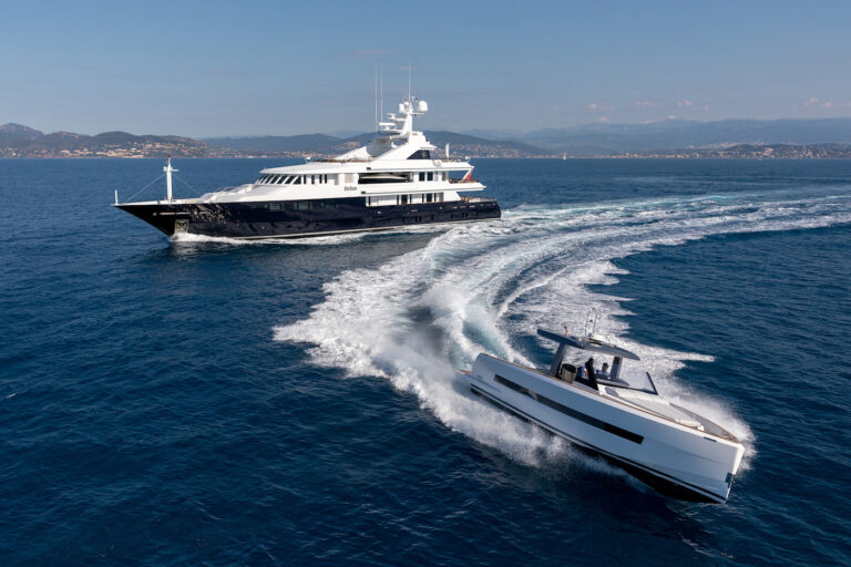 Running With Yacht Tender