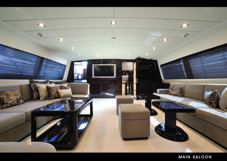 Rush Superyacht - Main Saloon
