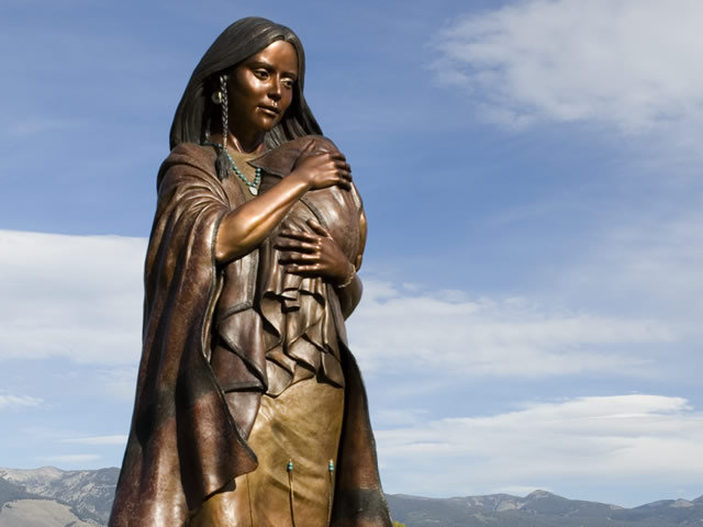 SACAJAWEA - The Monument