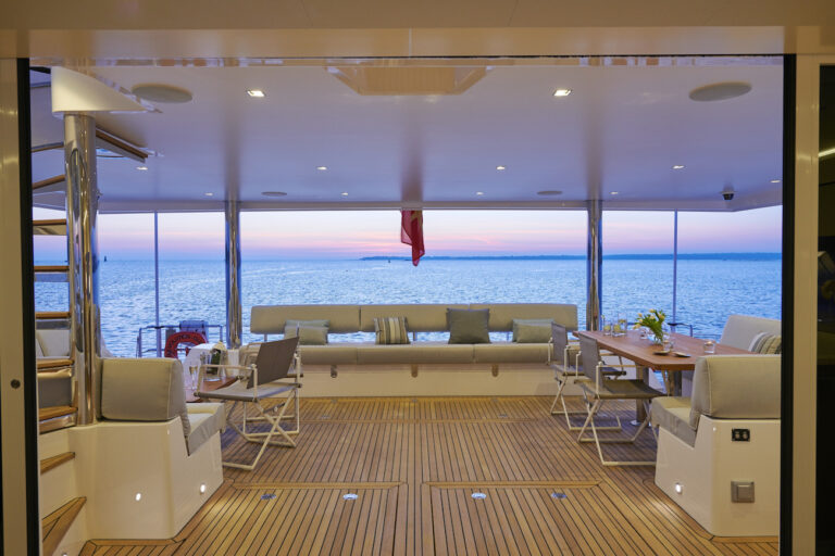 Aft Deck In The Evening