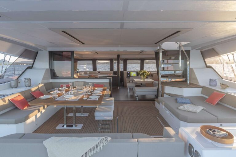 Alfresco Dining On Aft Deck