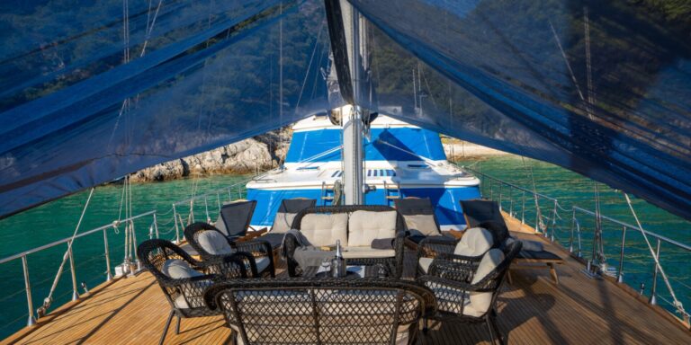 Exterior Relaxation Area With Sea Views