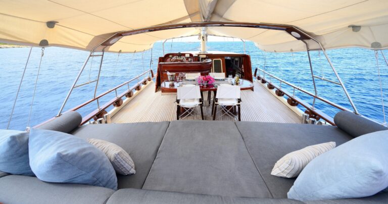 Aft deck